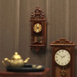 1pc 1:12 Dollhouse Miniature Wall Clock Play Doll House Miniaturas Home Decor Accessories Toy Pretend Play Furniture Toy