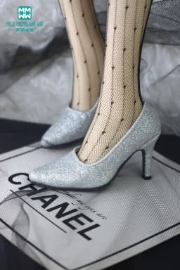 BJD Doll Leather Shoes 58-60cm 1/3 SD DD Toy Ball Joint Doll Fashion Pointed Toe Heel Gift for Girls