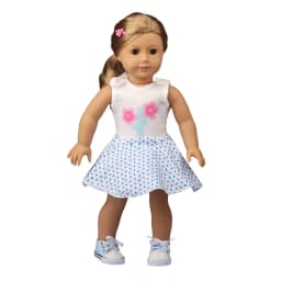 18 Inch American Doll Grl's Fashion Dress Clothes Doughnut Ballet Dancer Suspender Skirt Doll Clothes For 43cm Baby New Born Toy
