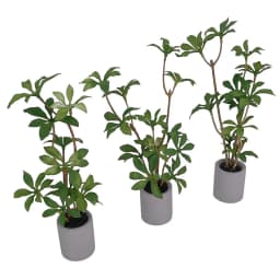 1 Pc Miniature Potted Plant Green Leafed Plant Pot Bonsai Home Garden Decor Toy Doll House Accessories