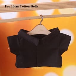 New Fashion Doll Clothes For 10/15/20cm Doll T-shirt Multicolors Doll Hoodies Cute Doll Outfit DIY Doll Accessories