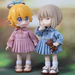 Ob11 Doll Dress Clothes Doll High Waist Style Pleated Skirt Doll Accessories For Ymy, Nendoroids P9, 1/12 Bjd, Gsc, Molly Dolls