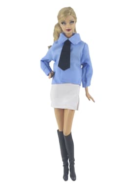 Handmade BABI CLOTHES Leather Clothing Outfit for 11.5 inch 30cm Doll Clothes Many Style Gifts for BABI Doll Accessories 06