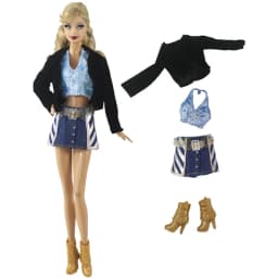 Handmade BABI CLOTHES Leather Clothing Outfit for 11.5 inch 30cm Doll Clothes Many Style Gifts for BABI Doll Accessories 06