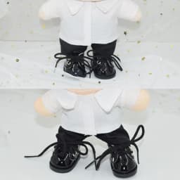 1PC Cotton Doll Shirt Pants For 20 cm American Doll Cute Mini Clothes Collar Coat Star Doll Clothes Suit Doll Accessories