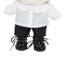 1PC Cotton Doll Shirt Pants For 20 cm American Doll Cute Mini Clothes Collar Coat Star Doll Clothes Suit Doll Accessories