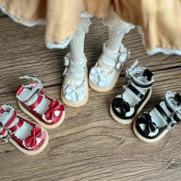 Cute 30cm Doll Shoes Princess Shoes 1/6 Bjd Doll Shoes 4 To 4.5cm Foot Wear Doll Accessories Girl Kids Toy Gift