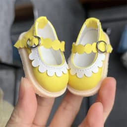 Cute 30cm Doll Shoes Princess Shoes 1/6 Bjd Doll Shoes 4 To 4.5cm Foot Wear Doll Accessories Girl Kids Toy Gift