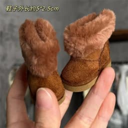 Cute 30cm Doll Shoes Princess Shoes 1/6 Bjd Doll Shoes 4 To 4.5cm Foot Wear Doll Accessories Girl Kids Toy Gift
