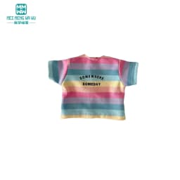 Blyth Doll Clothes Azon OB22 OB24 Fashion Striped T-shirt, Jeans, Sequin Skirt Toys Gift