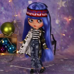 Outfits For ICY DBS Blyth Doll Fashion Clothes Cool Dress Black Sport Suit 1/6 BJD Azone S OB24