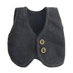 Ob11 Doll Clothes Fashion Tops Gentleman's Vest Boys Girls Casual Wear Shirts Obitsu 11 Dolls Accessories Kids Toys