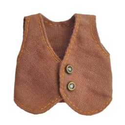 Ob11 Doll Clothes Fashion Tops Gentleman's Vest Boys Girls Casual Wear Shirts Obitsu 11 Dolls Accessories Kids Toys