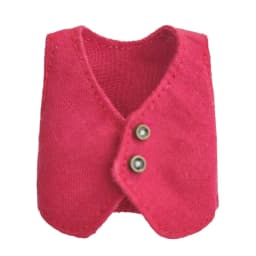 Ob11 Doll Clothes Fashion Tops Gentleman's Vest Boys Girls Casual Wear Shirts Obitsu 11 Dolls Accessories Kids Toys