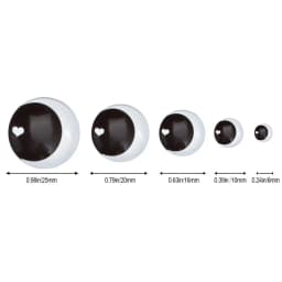 50PCS 6mm 10mm Doll Eyes Cabochon Flat Eyeballs Photo Round Glass Cabochon Diy Flat Back Handmade Jewelry Craft Accessories