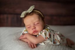 18inches Reborn Kit Delilah Newborn Sleeping Baby Unfinished Unpainted Doll Parts Reborn Vinyl Doll Kit Bebé Reborn