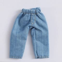 Fashion Clothes Trousers For 1/11 OB11 Dolls 1/12 Bjd Doll Clothes Denim Pants DIY Obitsu 11 Doll Clothes Accessories Toys