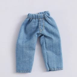 Fashion Clothes Trousers For 1/11 OB11 Dolls 1/12 Bjd Doll Clothes Denim Pants DIY Obitsu 11 Doll Clothes Accessories Toys