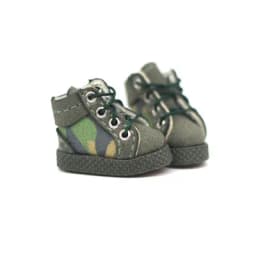 OB11 doll shoes are suitable for 1/12 size fashion joker outdoor style leisure camouflage board shoes black white brown so on