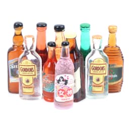 10Pcs/lot 1:12 Dollhouse Miniature Drinks Wine Model Doll Kitchen Food Accessories