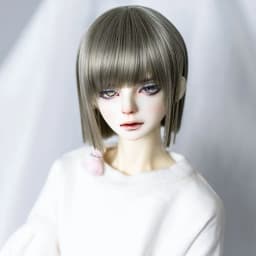 New Style 1/3 1/4 1/6 1/8 Short Cool Straight High Temperature Wire Bjd Wig SD For Doll Hair