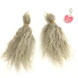 100% Pure Mohair Reborn Baby Doll Hair Doll Wigs Premium Mohair 6 grams/ Bag A Little Curly Doll Hair Diy Doll Accessories .