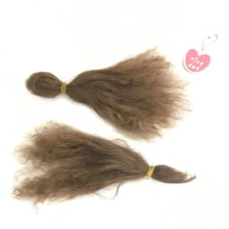 100% Pure Mohair Reborn Baby Doll Hair Doll Wigs Premium Mohair 6 grams/ Bag A Little Curly Doll Hair Diy Doll Accessories .