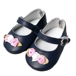 7.5CM shoes For 43 cm baby Dolls Shoes white sneackers fits For 18 " Girl Doll casual shoes Toy Boots Doll Accessories