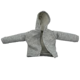 Hot Sale Blythe Clothes Gray Coat or White T Suitable for Blyth, OB24, Azone,Pullip 1/6 Doll Accessories