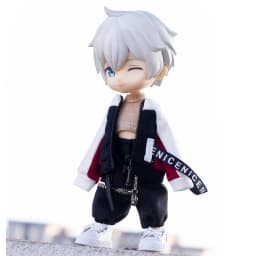Ob11 Doll Clothes Casual Trend Color Matching Jacket Baseball Shirt Coat Pants for GSC, Molly, P9, 1/12bjd Clothes Accessories