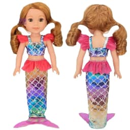 For 14.5 Inch Wellie Wishers Doll Dress Camille Ashlyn Kendall Emerson 36cm Nancy Dolls Clothes Girl's Gift