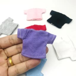 1PCS New OB11 Dolls Clothes Casual T-Shirt Short Cute T-Shirt for OB11,OBITSU11,Molly,1/12 BJD Dolls Accessories