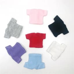 1PCS New OB11 Dolls Clothes Casual T-Shirt Short Cute T-Shirt for OB11,OBITSU11,Molly,1/12 BJD Dolls Accessories