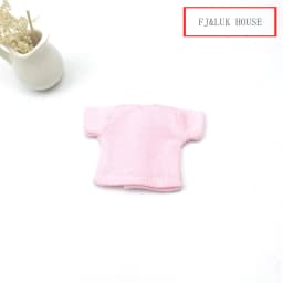 1PCS New OB11 Dolls Clothes Casual T-Shirt Short Cute T-Shirt for OB11,OBITSU11,Molly,1/12 BJD Dolls Accessories