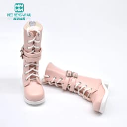 Fits 43--45cm 1/4 BJD Shoes Joint Smart Doll Fashion Boots High Boots Leather Shoes