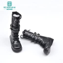Fits 43--45cm 1/4 BJD Shoes Joint Smart Doll Fashion Boots High Boots Leather Shoes