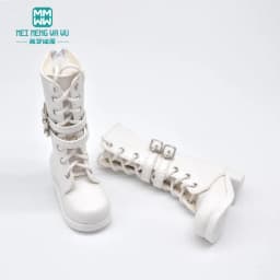 Fits 43--45cm 1/4 BJD Shoes Joint Smart Doll Fashion Boots High Boots Leather Shoes