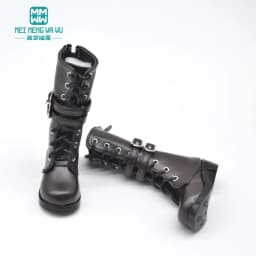 Fits 43--45cm 1/4 BJD Shoes Joint Smart Doll Fashion Boots High Boots Leather Shoes