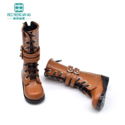 Fits 43--45cm 1/4 BJD Shoes Joint Smart Doll Fashion Boots High Boots Leather Shoes
