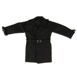 1/6 Scale Mens Trench Coat Clothes Accessories for 12 Inch , Male Action Figure