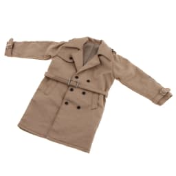1/6 Scale Mens Trench Coat Clothes Accessories for 12 Inch , Male Action Figure