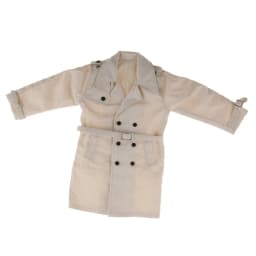 1/6 Scale Mens Trench Coat Clothes Accessories for 12 Inch , Male Action Figure