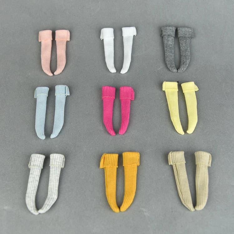 1 Pair 1/6 Stockings Socks For 30 Cm for Blyth Licca BJD Doll Dolls Handmade Clothes Accessories
