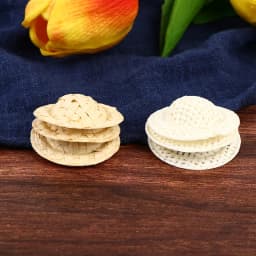 10Pcs Dollhouse Miniature Straw Mini Doll Hat Doll House Ornament Hand Weaved DIY Doll Hat For Doll House