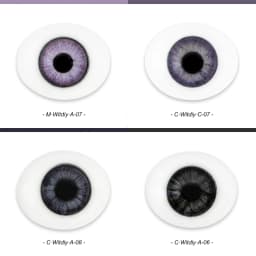 Witdiy handmade boat-shaped (oval) exquisite lifelike glass eyes SD, BJD, OB, reborn doll accessories 12/14/18/20/22/24mm