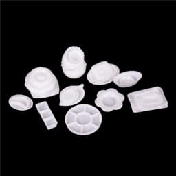 10-15pcs/lot plate cup dish bowl tableware set Dollhouse Miniature Toy Doll Food Kitchen living room Accessories 1:12 Scale