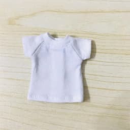 New Cute OB11 Clothes Short-Sleeved T-Shirt Suitable for OB11 Obitsu 1/10 Dolls 11 Molly 1/12 Doll Clothes Accessories