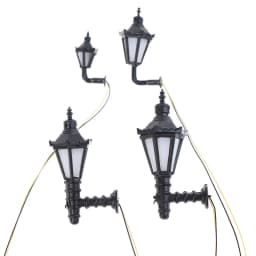 Dollhouse Wall Lamp Model Garden Yard Chandelier Sand Table Led Light Doll House Decor Material Warm White