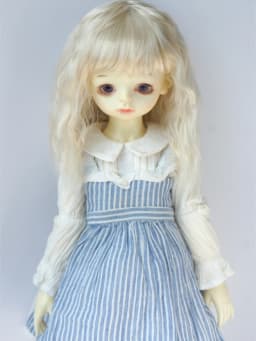 Jusuns Doll Accessoreis  JD775 Full sizes  Middle Sauvage soft wave Synthetic Mohair BJD Doll Wigs