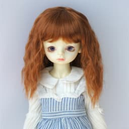 Jusuns Doll Accessoreis  JD775 Full sizes  Middle Sauvage soft wave Synthetic Mohair BJD Doll Wigs